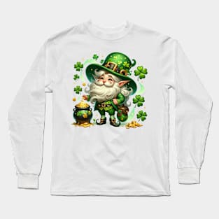 St Patricks Day Leprechaun Long Sleeve T-Shirt